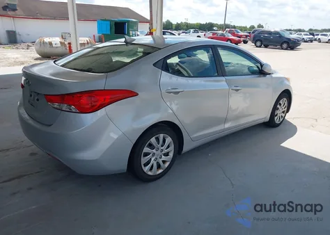 2011 Hyundai Elantra Gls/Limited from USA, damaged, VIN 5NPDH4AE1BH046843
